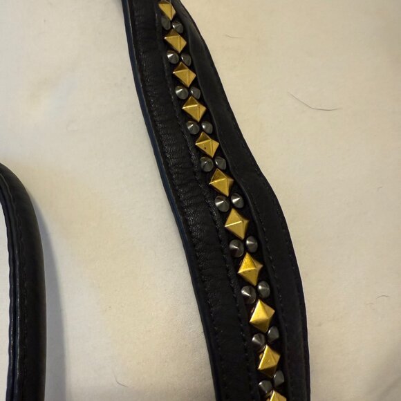 Sheila Large Satchel in Pebbled Leather - Ball Chain - Picture 7 of 7